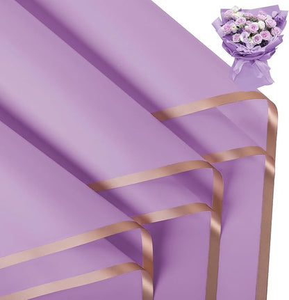FUHITIM 20 Sheets Flower Wrapping Paper by FUHITIM
