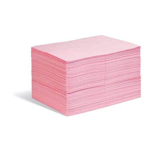 PIG Hazmat Chemical Absorbent Mat Pads by NewPig