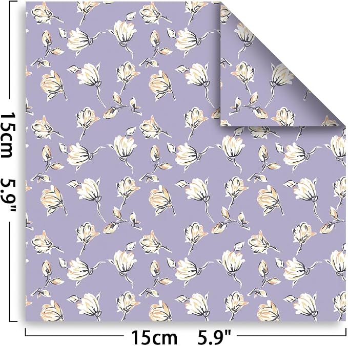 Origami Paper Kit Dobule Sided 100 Sheets 100 Colors 6 Inch Japanese Chiyo - Image 2