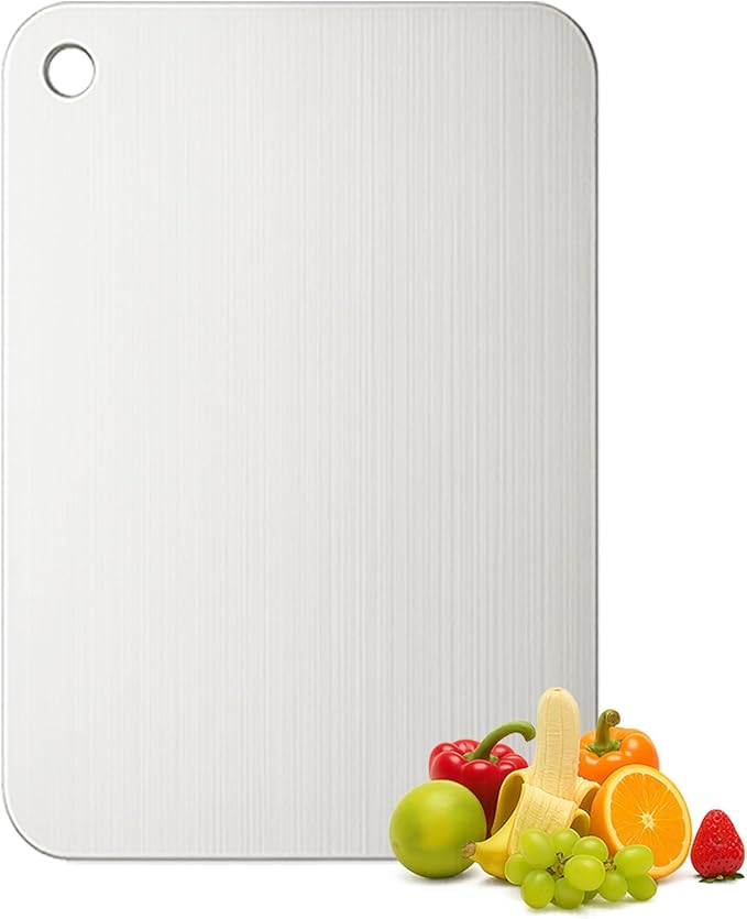 Titanium Cutting Board, 100% Pure Titanium Chopping Board by Unknown