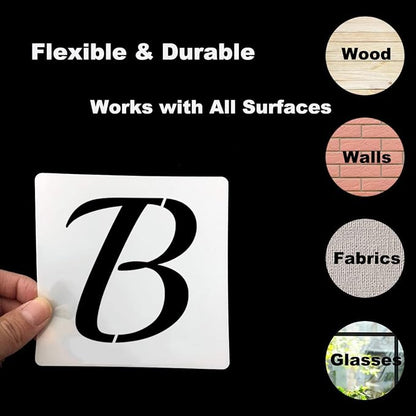 2 Inch Alphabet Letter Stencils - Image 7