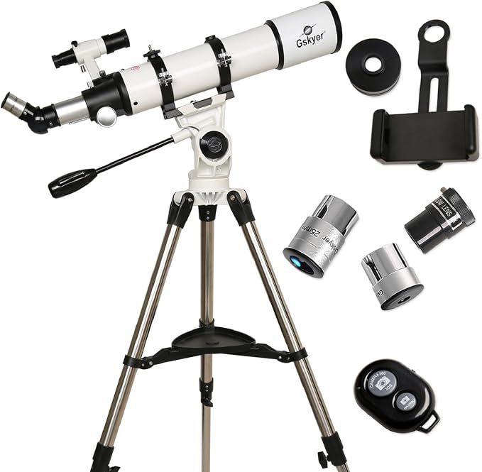 Gskyer Telescope 600x90mm AZ Astronomical Refractor Telescope - Image 8