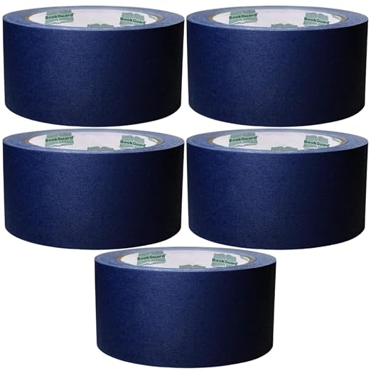 BookGuard 2 Inch Book Repair Tape, Premium Bookbinding Tape by ChromaLabel