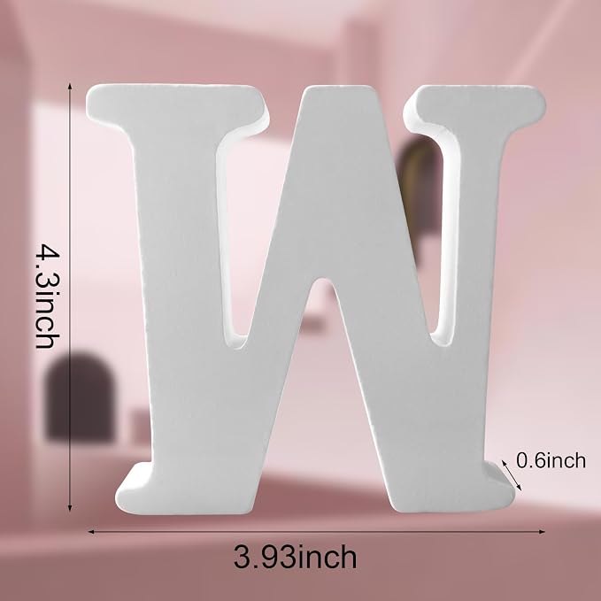 Wood Letters 4.3 Inch, Wooden Letters - Image 2