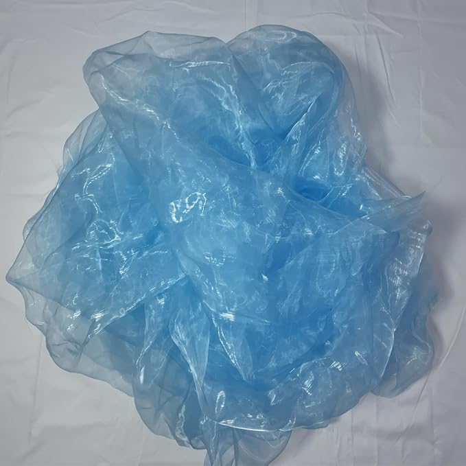 Two-Tone Iridescent Holographic Organza Fabric - Image 3