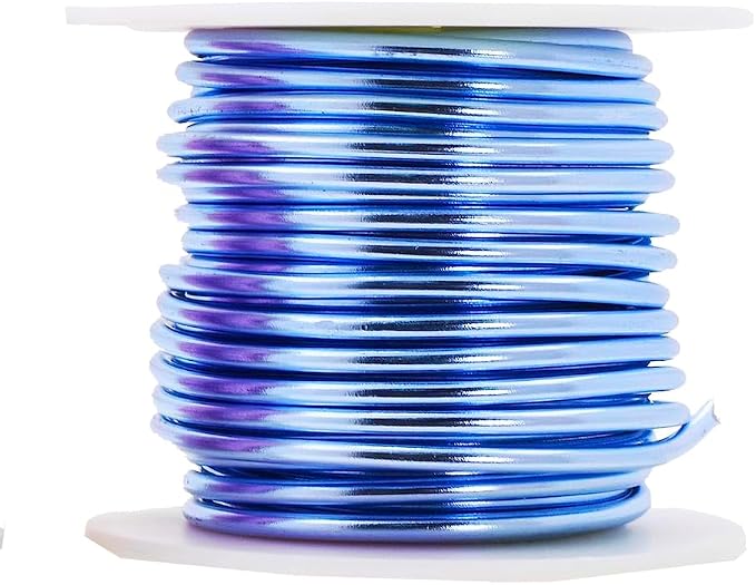 Mandala Crafts 2.5mm 10 Gauge Pastel Color Anodized Aluminum Wire - Image 2