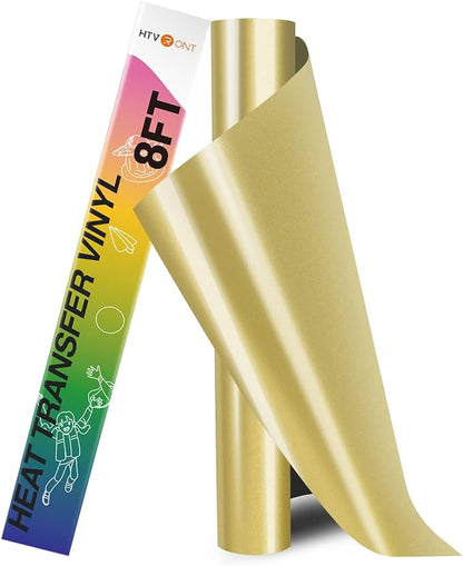 HTVRONT HTV Vinyl Rolls Heat Transfer Vinyl by HTVRONT