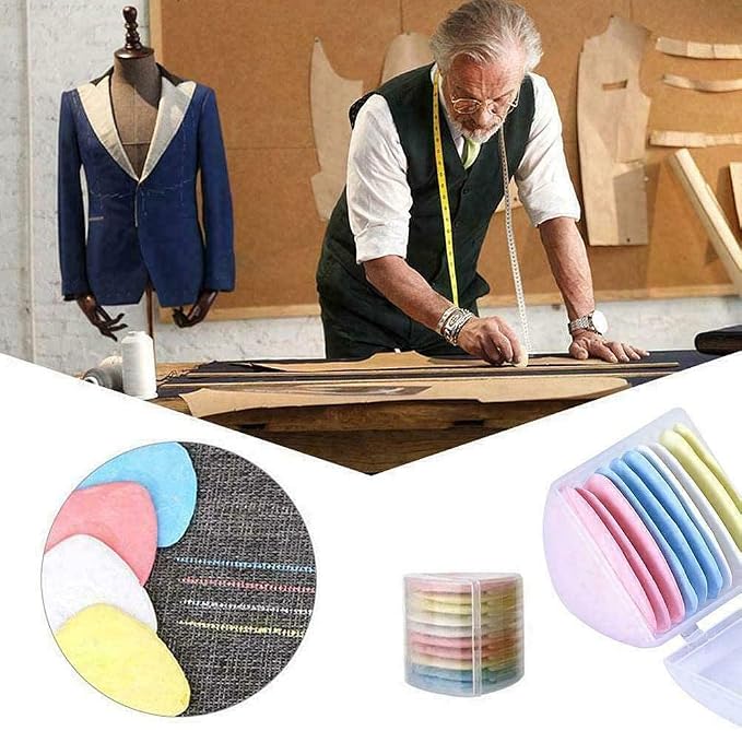 Triangle Tailors Chalk, Sewing Fabric Chalk and Fabric Markers - Image 5