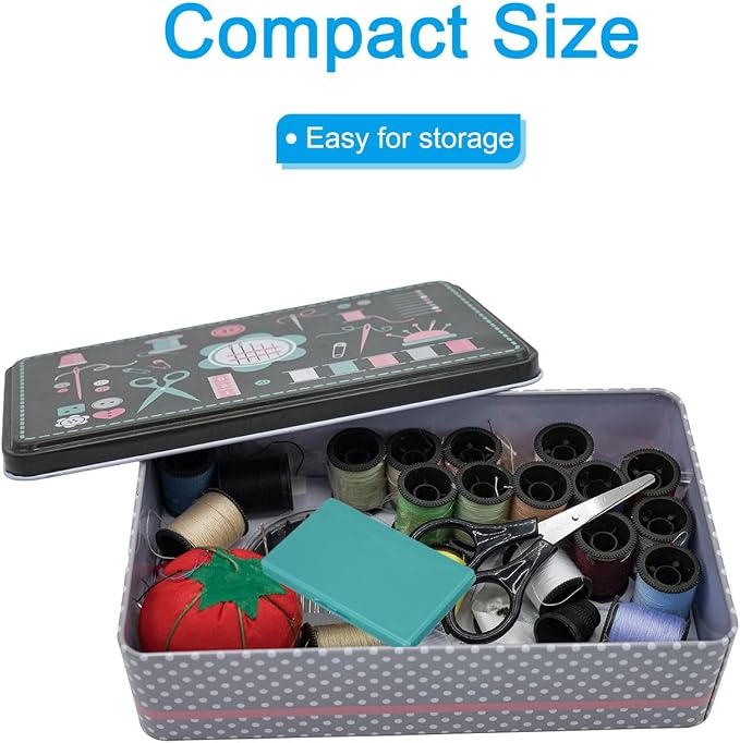 PATIKIL Magnetic Needle Storage Case, Plastic Portable Sewing Pin Keeper Needle - Image 4