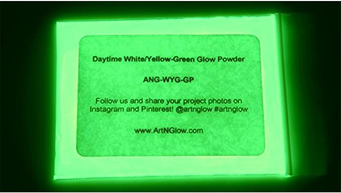 Glow in The Dark Pigment Powder by ArtNGlow
