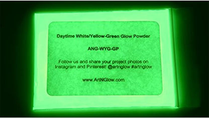 Glow in The Dark Pigment Powder by ArtNGlow