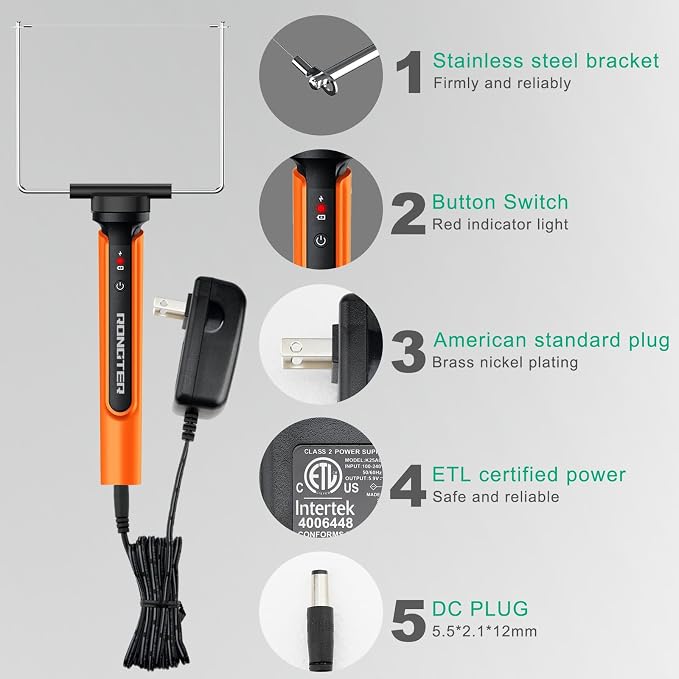 4 in 1 Hot Wire Electric Foam Cutter kit, Styrofoam Cutting Tool 15W/ 6V - Image 2
