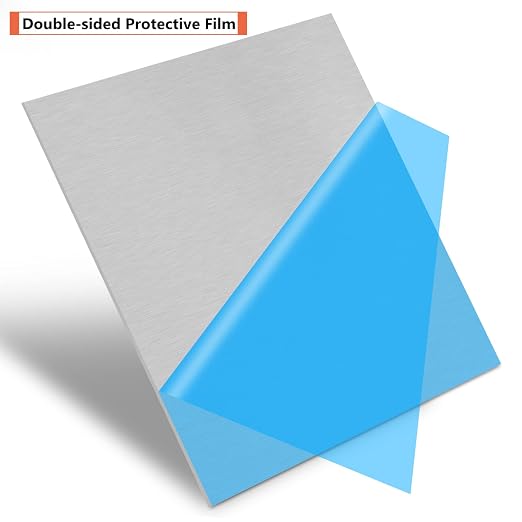 2Pack 6061 T651 Aluminum Sheet Metal 10 x 10 x 1/16 Inch Plain Thin Aluminum - Image 3