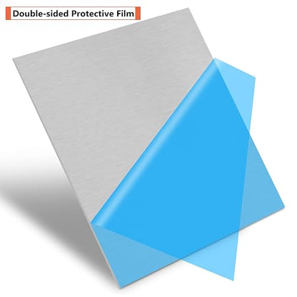 2Pack 6061 T651 Aluminum Sheet Metal 10 x 10 x 1/16 Inch Plain Thin Aluminum - Image 3