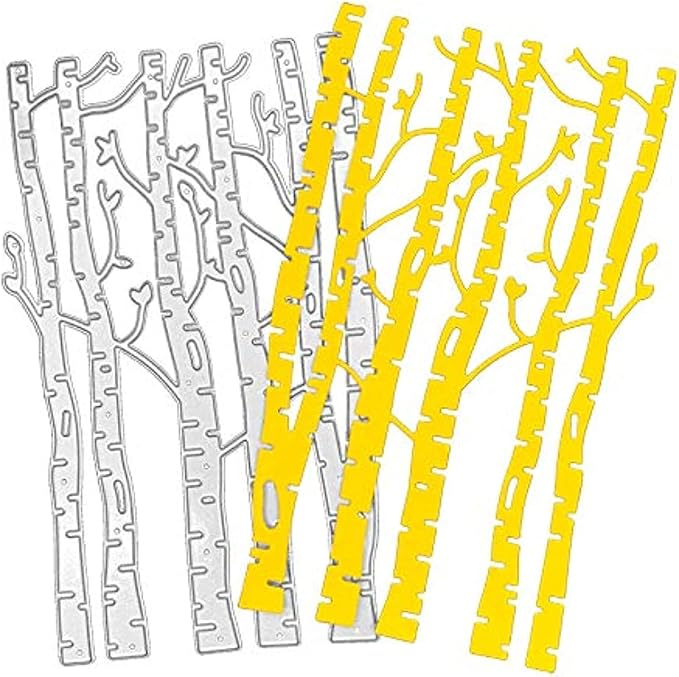 Lapoo Metal Cutting Die for Scrapbooking, 3D Backgrounds Frame New Cutting Dies - Image 5