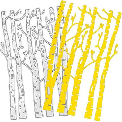 Lapoo Metal Cutting Die for Scrapbooking, 3D Backgrounds Frame New Cutting Dies - Image 5