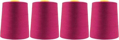 Mandala Crafts 4 Pack of Serger Threads Cones Spools by MandalaCrafts