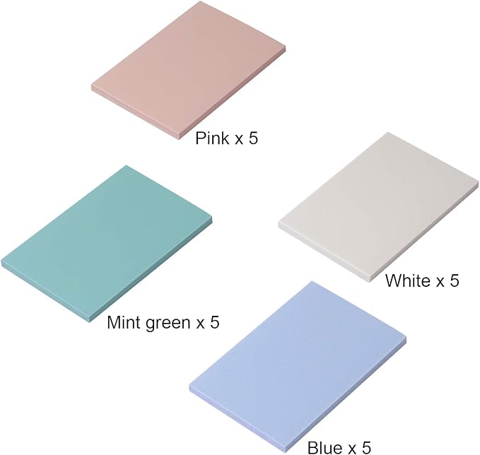 ZOENHOU 20 PCS 4 x 6 Inch Rubber Stamp Carving Blocks, Colorful Linoleum Blocks - Image 4