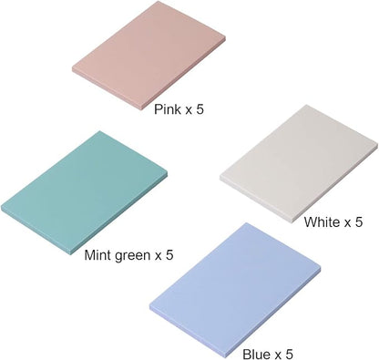 ZOENHOU 20 PCS 4 x 6 Inch Rubber Stamp Carving Blocks, Colorful Linoleum Blocks - Image 4