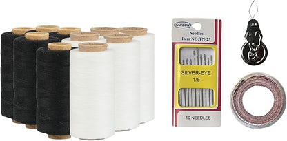 2 Colors Serger Sewing Thread and Tape Measure by FDMGroup