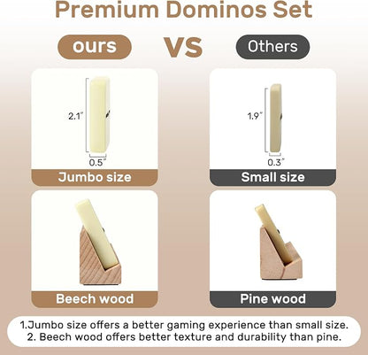 Jumbo Dominos Set for Adults - Image 3