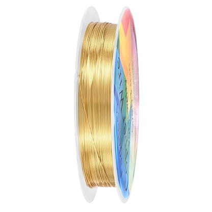 0.3 mm/28 Gauge Copper Wire for Jewelry Making, 49.2FT Copper Beading Craft by MMETERXITY