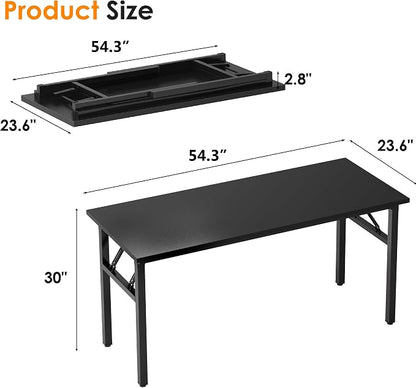 Need Folding Desk, 54 inch Large Computer Desk - Image 3