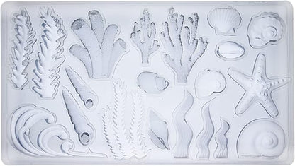 Sea Creature Mold for Polyclay Air Dry Clay Plaster - Image 3