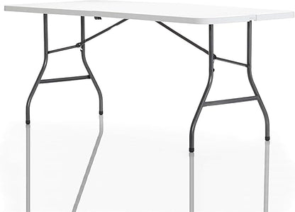 Cosco 6ft Fold-in-Half Blow Molded Folding Table, Indoor/Outdoor, Comfort Handle - Image 7