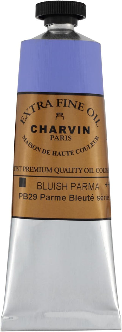Charvin Extra Fine Oil Paint, Bluish Parma 60 mL - Image 2