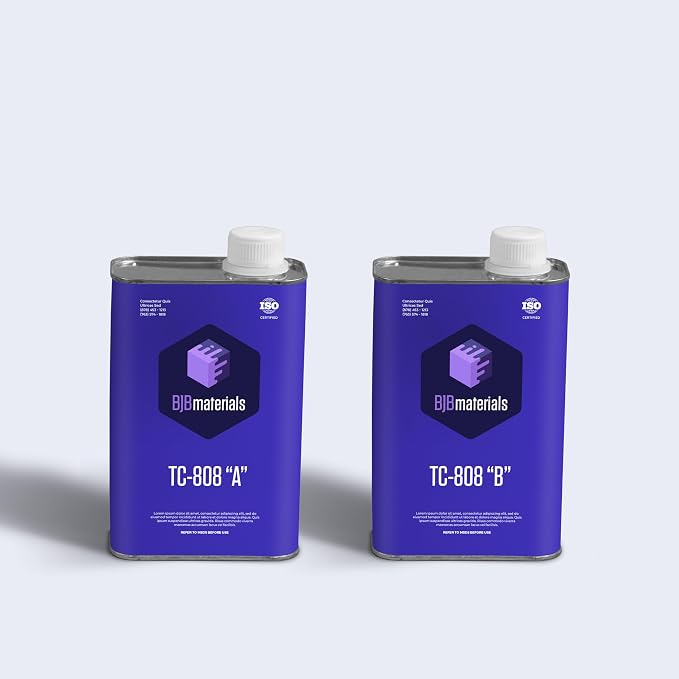 TC-808 Rigid Polyurethane – Shore78D White Casting Resin | Low Viscosity by BJBMaterials