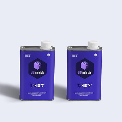 TC-808 Rigid Polyurethane – Shore78D White Casting Resin | Low Viscosity by BJBMaterials