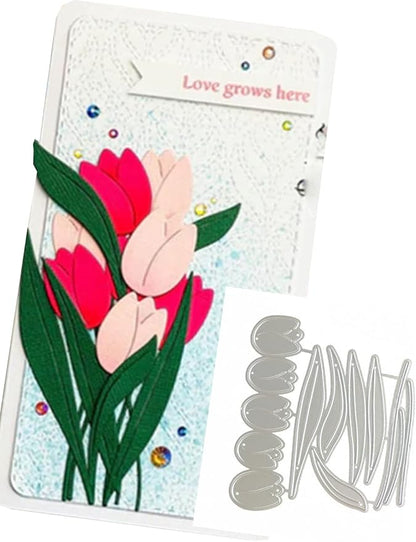Cutting Dies Metal Stencils Scrapbooking Tools Flowers Lace Frame DIY Embossing - Image 3