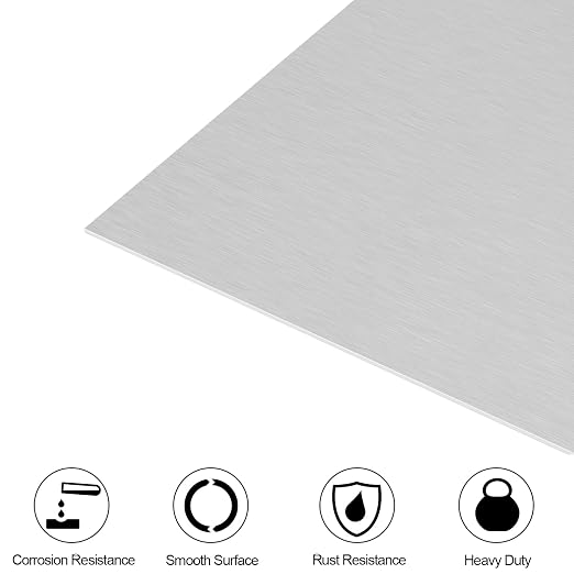 6061 T651 Aluminum Sheet Metal 16 x 16 x 1/8 Inch Flat Plain Aluminum Plate - Image 4