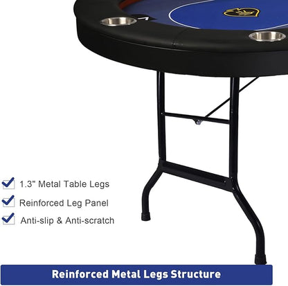 Upgrade Foldable Poker Table for 10 Players - Image 2