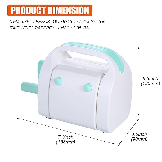 Mini Die Cutting & Embossing Machine by Joelver Maker, 3 Inch Opening, - Image 3