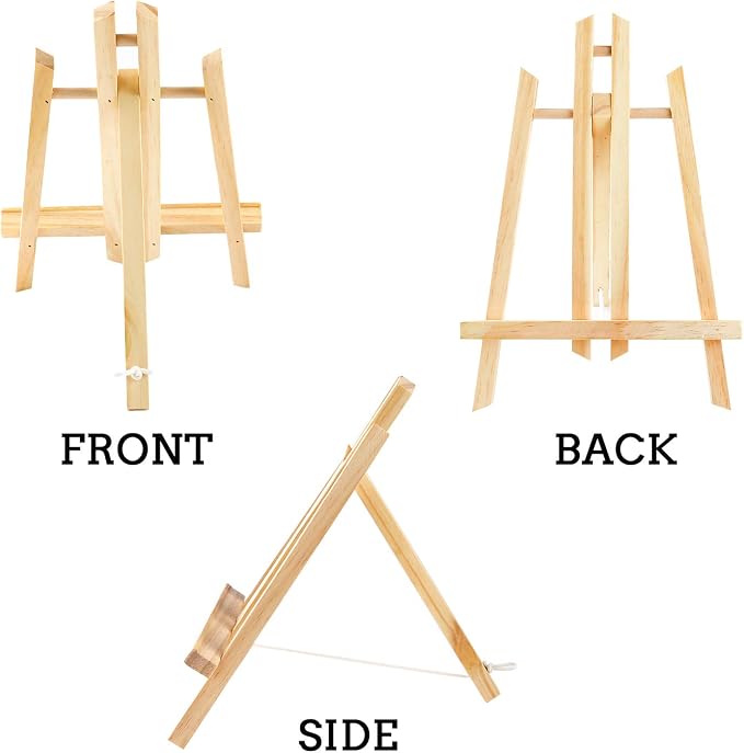 AROIC Wood Easels, Easel Stand for Painting Canvases, and Crafts., Painting - Image 4