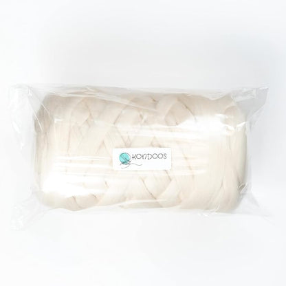 Natural Wool Bulk roving, 8 lb. Best Wool - Image 7