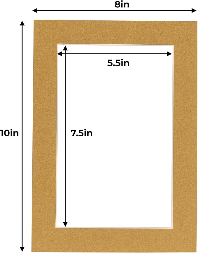 6x8 Mat for 8x10 Frame - Image 3