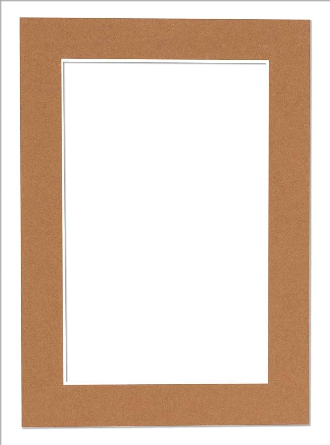 8x10 Mat Bevel Cut for 5.5x8.5 Photos by Poster+Palooza