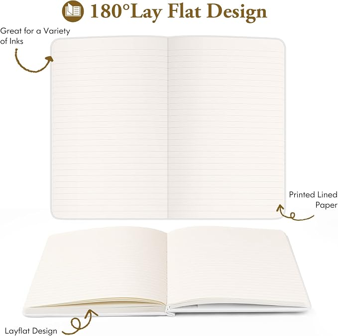 Huhuhero Notebooks Journal, College Ruled Notebook, Premium Thick Paper Lined - Image 3