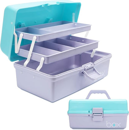 12in Three-Layer Multipurpose Storage Box Organizer Folding Tool Box/Art & by Focusonefficientstorage