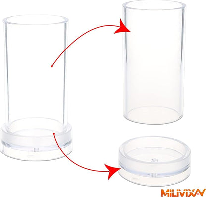 MILIVIXAY 3PCS Pillar Candle Molds - Image 6