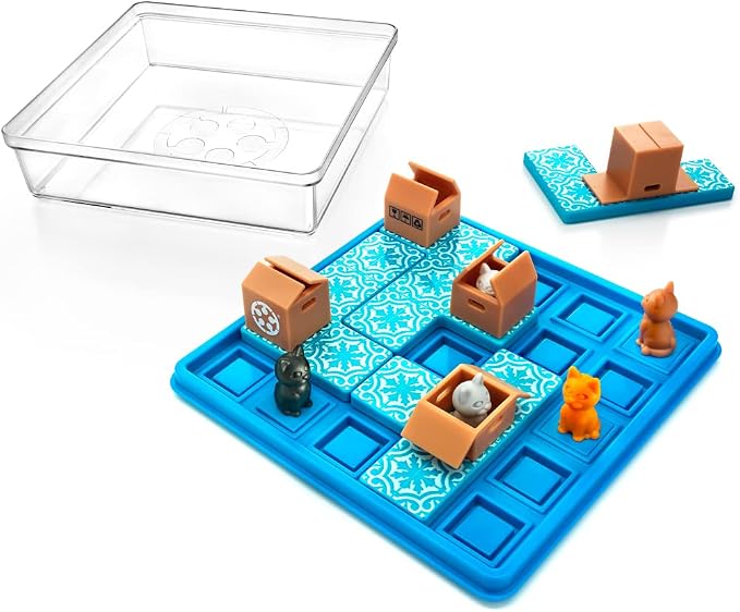 SmartGames Cats & Boxes Travel Game - Image 4