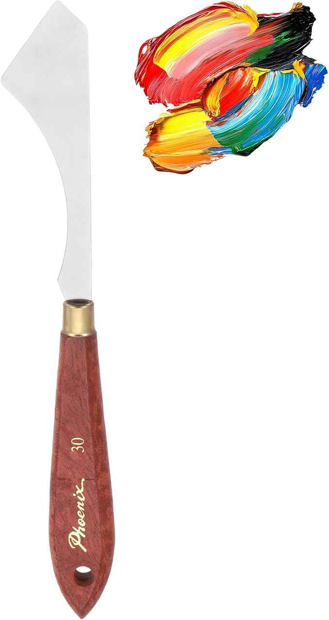 MECCANIXITY Pack of 1 Palette Knife No.30, 8.2" Long Palette Knives by MECCANIXITY