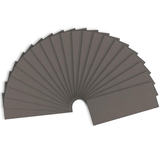 Sandpaper 1500 Grit, Wet Dry Sanding Sheets 9x3.6 inch by Shineboc