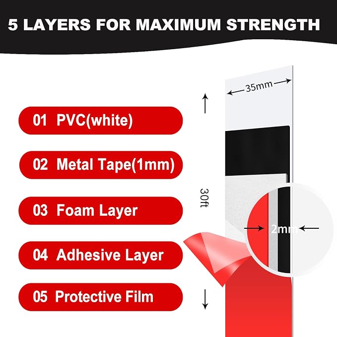 Thaibear Self Adhesive Metal Tape - Image 2