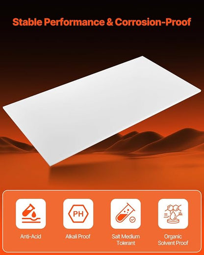 VEVOR HDPE Plastic Sheet Board, 1 Pack High Density Polyethylene Sheet Plastic - Image 4