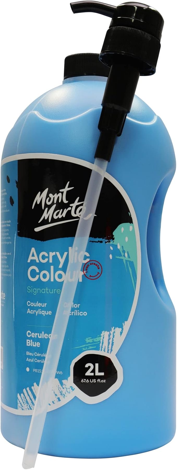 Mont Marte Discovery School Acrylic, 1/2 Gallon. Ideal - Image 8