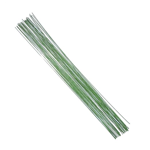 Decora 20 Gauge Green Floral Stem Wire 16 inch by DECORA